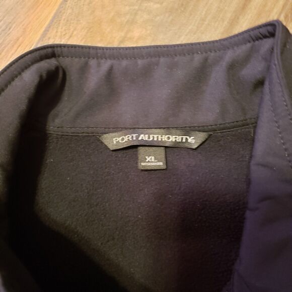 Port Authority Black Sleeveless Zip Up Jacket Sz XL - Picture 3 of 7